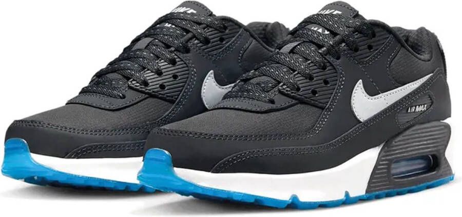 Nike Air Max 90 (gs) Running Schoenen anthracit reflect silver maat: 40 beschikbare maaten:36.5 37.5 38.5 39 40