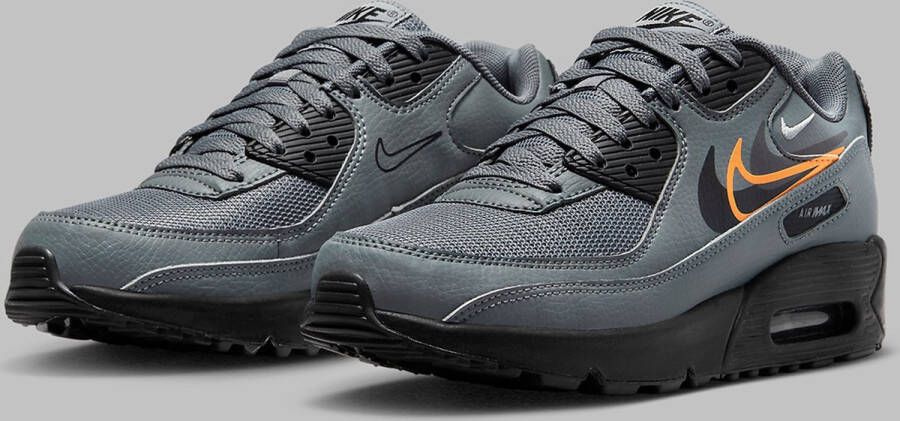 Nike Air Max 90 Next Nature (gs) Running Schoenen smoke grey black bright darin maat: 38.5 beschikbare maaten:36.5 38.5