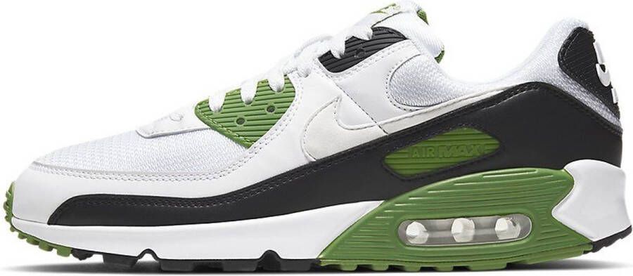 Nike Air Max 90 Herenschoen White Black Green Heren