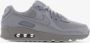 Nike Air Max 90 Grijs Nubuck Heren Sneakers Doos Zonder Deksel - Thumbnail 1