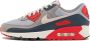 Nike Herenschoenen Air Max 90 Light Smoke Grey Armoury Navy Fire Red Phantom- Heren Light Smoke Grey Armoury Navy Fire Red Phantom - Thumbnail 5