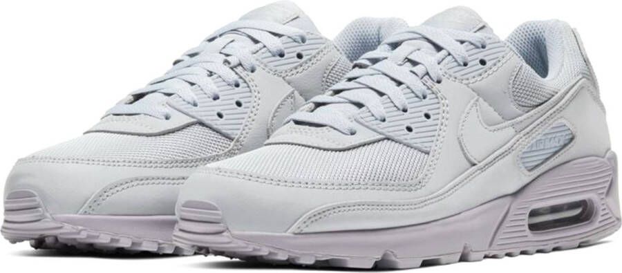 Nike Air Max 90 Heren Wolf Grey Black White Black- Heren Wolf Grey Black White Black