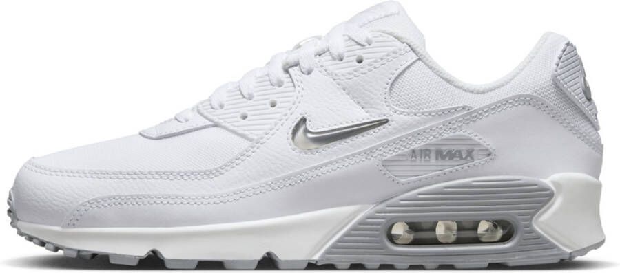 Nike Air Max 90 Herenschoenen wit-licht grijs