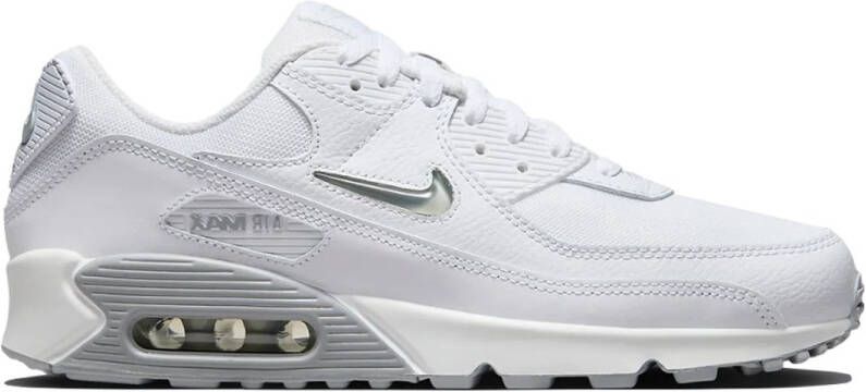 Nike Air Max 90 Herenschoenen wit-licht grijs