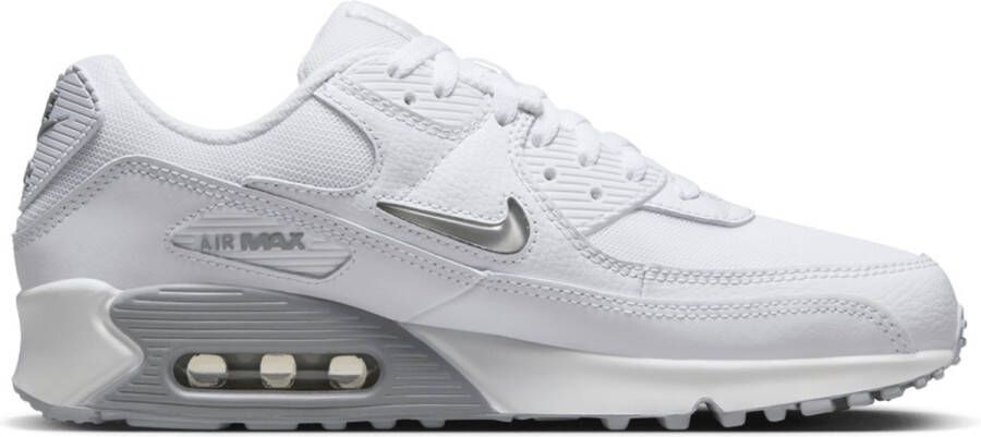 Nike Herenschoen Air Max 90 White Light Smoke Grey Photon Dust- Heren White Light Smoke Grey Photon Dust