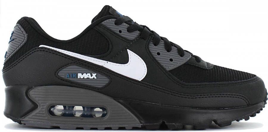 Nike Air Max 90 J22 Heren Sneakers Sport Casual Schoenen Zwart DR0145