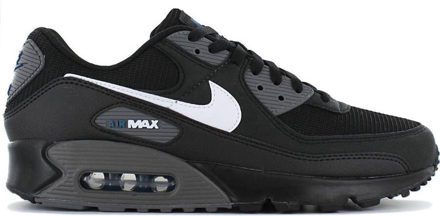 Nike Air Max 90 Black Marina Iron Grey White- Black Marina Iron Grey White