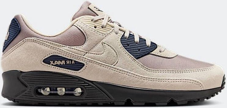 Nike Air Max 90 Light Orewood Brown Black Sneakers Heren Suede Doos Zonder Deksel