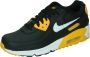 Nike Air Max 90 Leather Junior Black University Gold White Kind Black University Gold White - Thumbnail 1