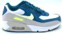 Nike Air Max 90 LTR Kinder Sneakers Wit Groen - Thumbnail 8