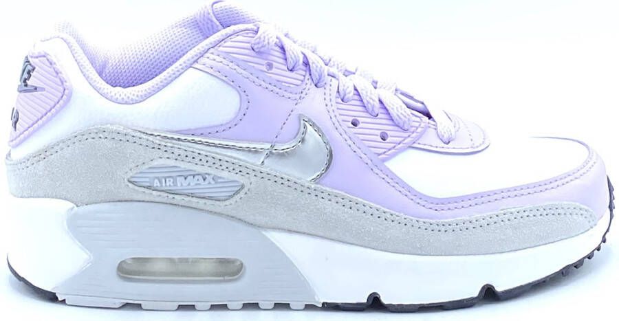 Nike Air Max 90 LTR Dames Sneakers Wit Licht Paars