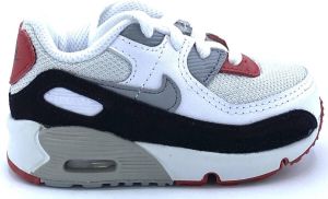 Nike Air Max 90 Leather Baby's Photon Dust Varsity Red White Particle Grey Kind