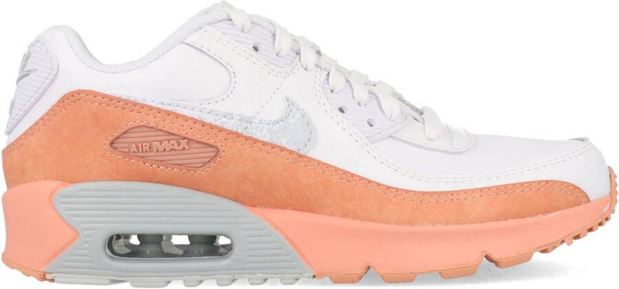 Nike Air Max 90 LTR Wit Roze Dames Sneaker DM0956