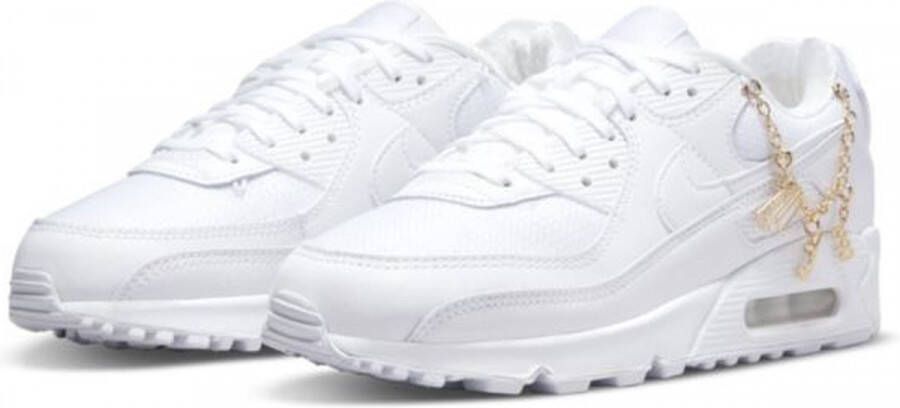Nike Air Max 90 Premium Lage Sneaker White Dames
