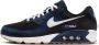 Nike Herenschoenen Air Max 90 Midnight Navy Black Gum Medium Brown White- Heren Midnight Navy Black Gum Medium Brown White - Thumbnail 4