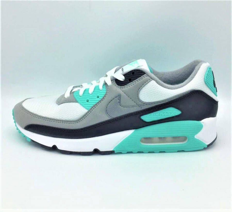 Nike Air Max 90 Sneakers Unisex Mint Groen Zwart Wit