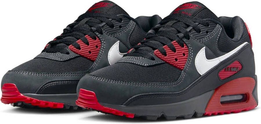 Nike Air Max 90 Anthracite Mystic Red Sneakers Unisex