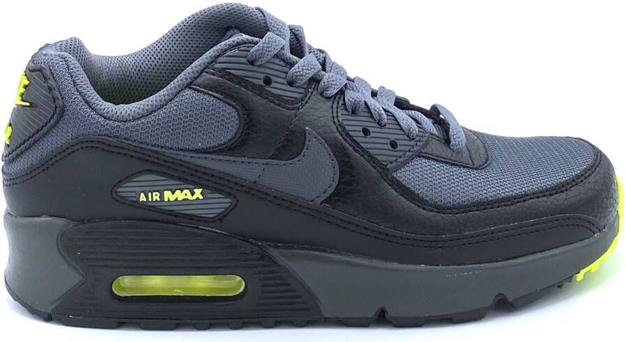Nike Kinderschoenen Air Max 90 Next Nature Black Volt Volt Dark Grey Black Volt Volt Dark Grey