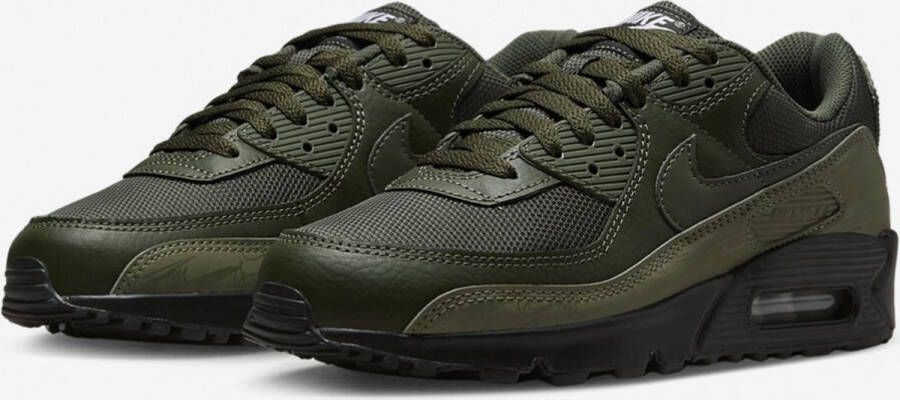 Nike Air Max 90 Herenschoenen Cargo Khaki White Black Cargo Khaki- Heren Cargo Khaki White Black Cargo Khaki