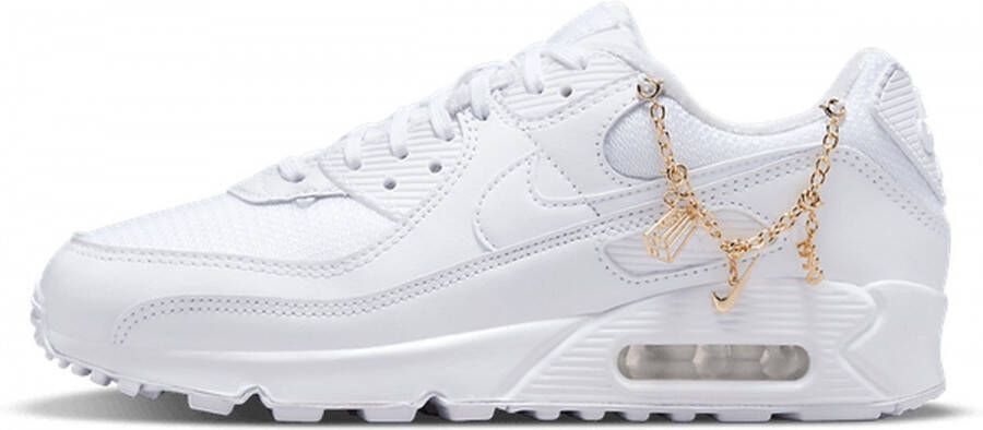 Nike Air Max 90 Premium Lage Sneaker White Dames