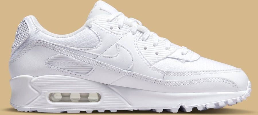 Nike Air Max 90 Premium Lage Sneaker White Dames
