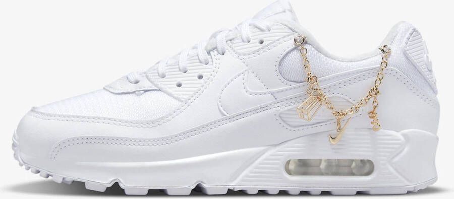 Nike Air Max 90 Premium Lage Sneaker White Dames