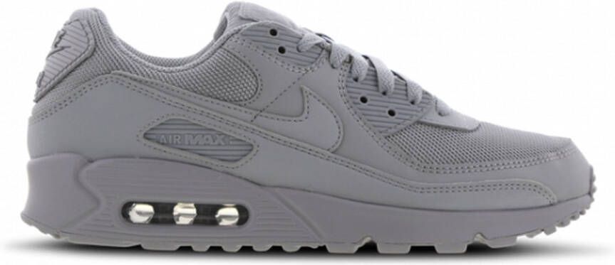 Nike Air Max 90 Heren Wolf Grey Black White Black- Heren Wolf Grey Black White Black - Foto 10