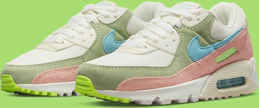 Nike Air Max 90 Sail Copa Honeydew Sneakers Dames DOOS ZONDER DEKSEL - Foto 5