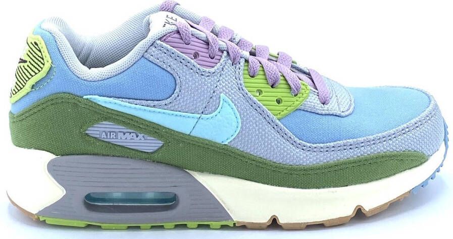 Nike Air Max 90 SE Next Nature Kinderschoenen Blauw