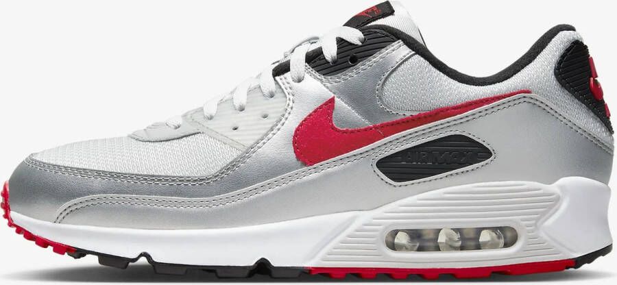 Nike Lage Sneakers Air Max 90 Icons Silver Bullet - Foto 2