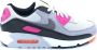 Nike Air Max 90 Pure Platinum Alchemy Pink Total Orange Cool Grey- Pure Platinum Alchemy Pink Total Orange Cool Grey - Thumbnail 5