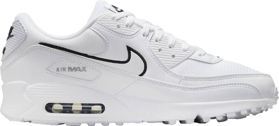 Nike Air Max 90 Heren Sneakers White Black Halve doos