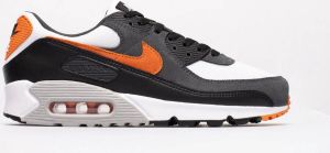 Nike Air Max 90 Sneakers Zwart Grijs Oranje