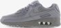 Nike Air Max 90 Grey Nubuck Sneakers Heren - Thumbnail 2