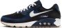 Nike Herenschoenen Air Max 90 Midnight Navy Black Gum Medium Brown White- Heren Midnight Navy Black Gum Medium Brown White - Thumbnail 6