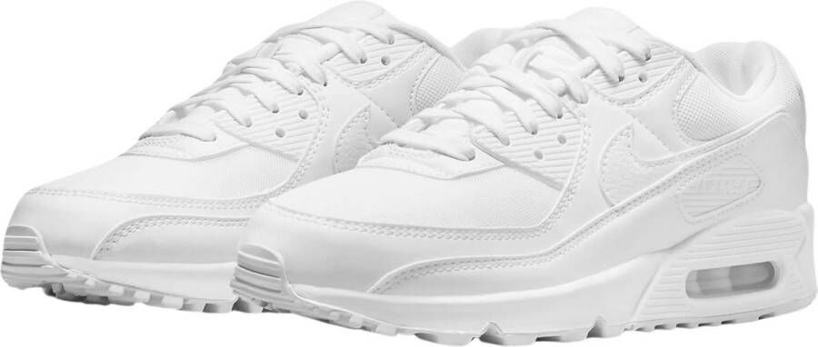 Nike Air Max 90 Next Nature Triple White Sneakers Dames