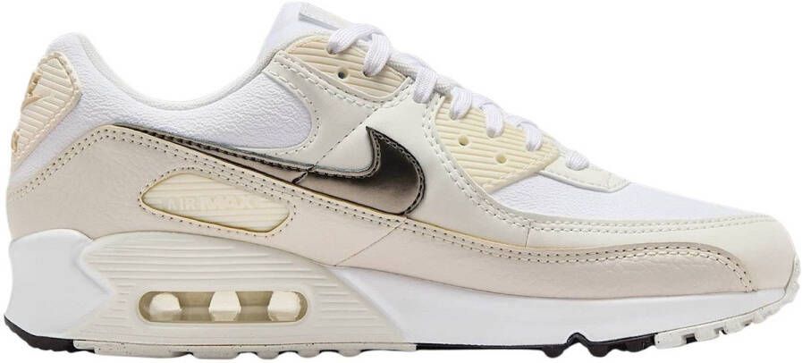 Nike Air Max 90 'White & Flat Pewter' (Women's)