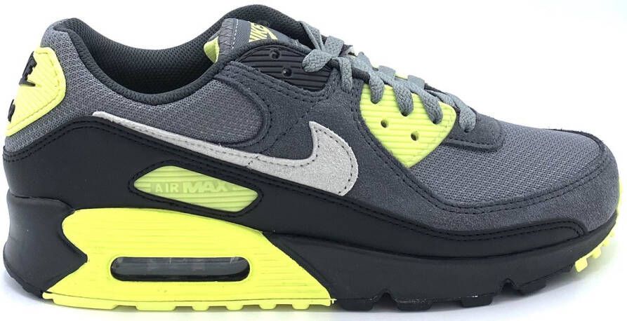 Nike Lage Sneakers Air Max 90 Smoke Grey Light Lemon Twist