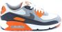 Nike Air Max 90 Summit White Safety Orange Dark Smoke Grey Smoke Grey- Summit White Safety Orange Dark Smoke Grey Smoke Grey - Thumbnail 7