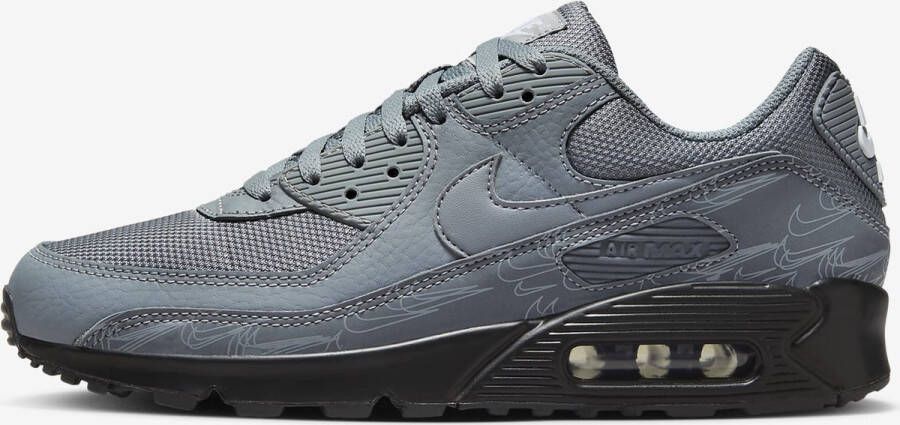 Nike Air Max 90 Cool Grey Black White Cool Grey- Cool Grey Black White Cool Grey