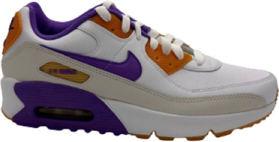 Nike Air max 90 Sneakers Mannen Wit Geel Paars