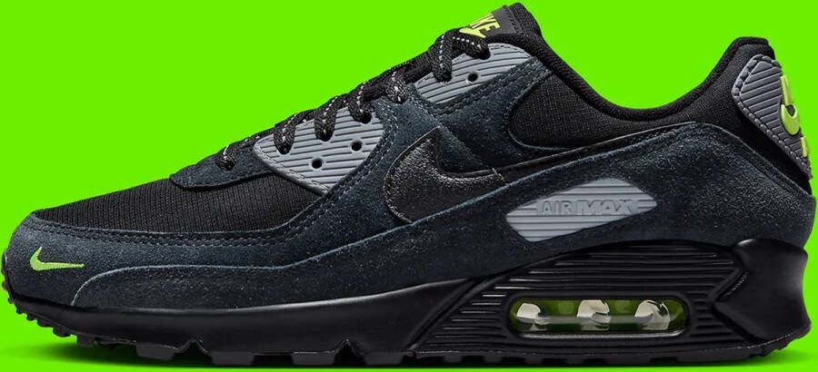 Nike -Air Max 90 Sneakers Mannen Zwart Groen