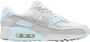 Nike Air Max 90 Sneakers Schoenen Wit Glacier Blue Wolf Grey Light Silver Heren DH8010 - Thumbnail 2