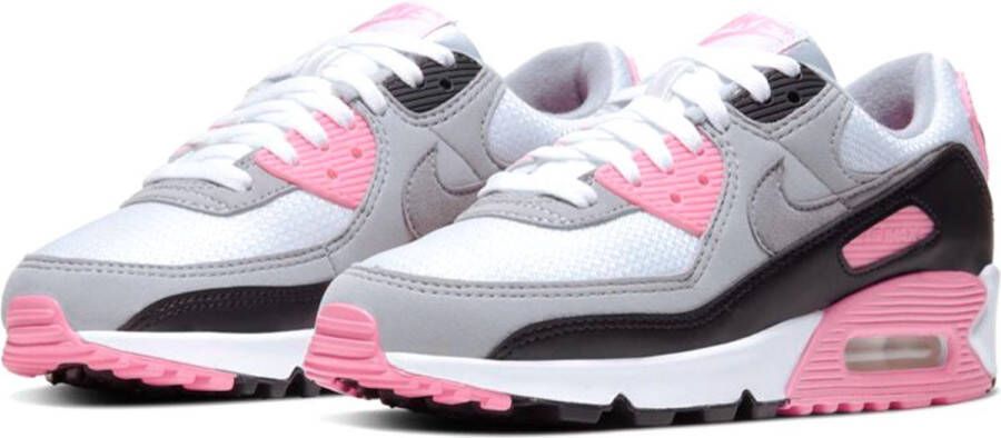 Nike Air Max 90 Sneakers Vrouwen roze wit grijs zwart