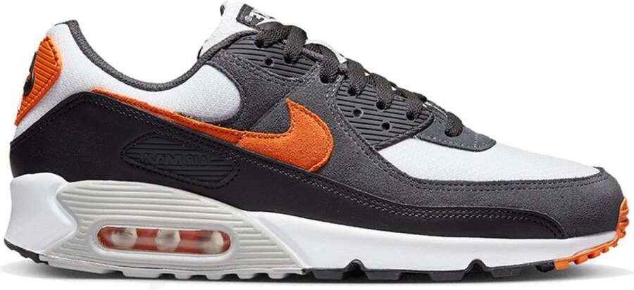 Nike Air Max 90 Sneakers Zwart Grijs Oranje - Foto 4