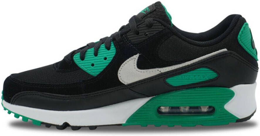 Nike Air Max 90 Zwart Groen Wit Sneakers Unisex Doos Zonder Deksel