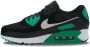 Nike Air Max 90 Zwart Groen Wit Sneakers Unisex Doos Zonder Deksel - Thumbnail 1