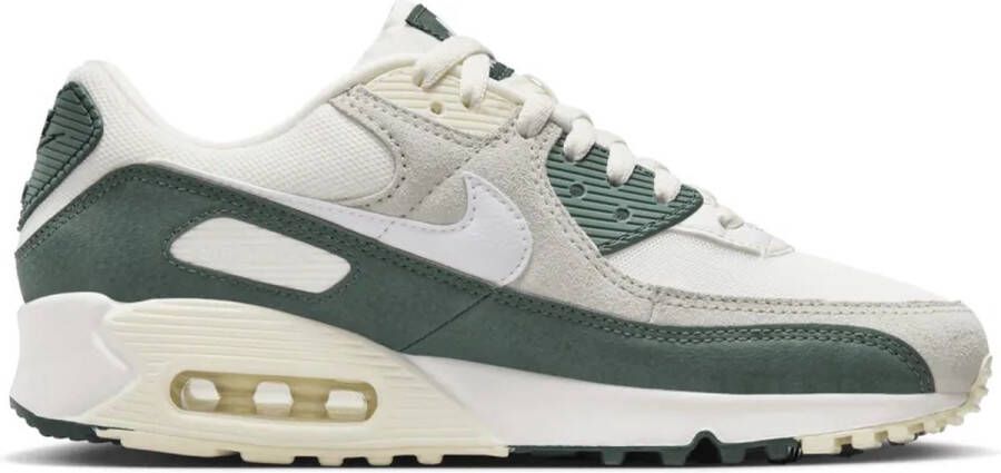 Nike Damesschoenen Air Max 90 Sail Vintage Green Coconut Milk White- Dames Sail Vintage Green Coconut Milk White - Foto 3