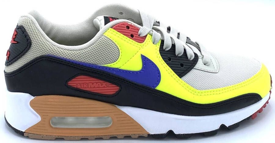 Nike Sneakers Air Max 90 Black Volt Ultramarine