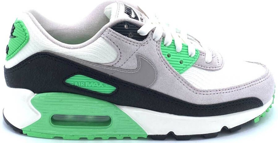 Nike Air Max 90 Scream Green Groen Beige Zwart Sneakers Dames